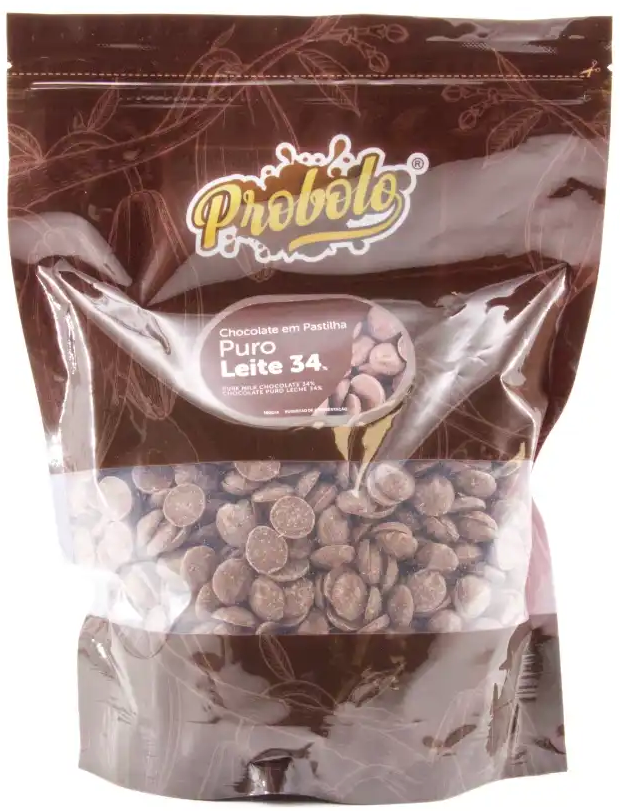 Chocolate em Pastilha Puro