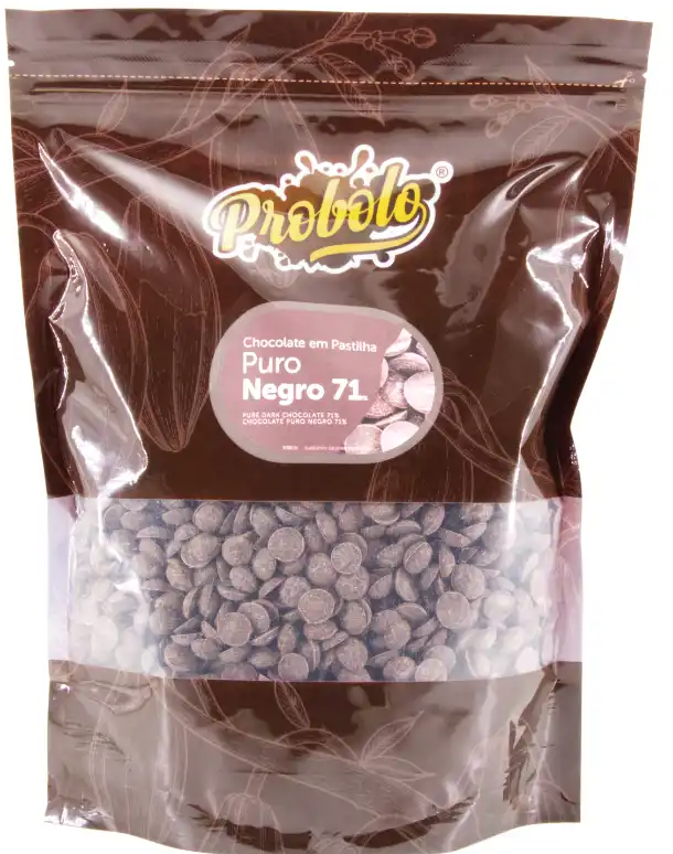 Chocolate em Pastilha Puro