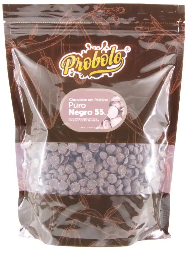 Chocolate em Pastilha Puro
