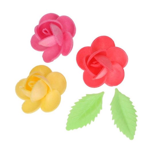 Flores Plumérias em Hóstia _ Conj.15