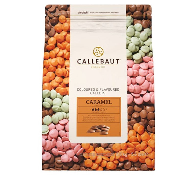 Chocolate Leite sabor Caramelo Callebaut 31,1% 250g Reembalado