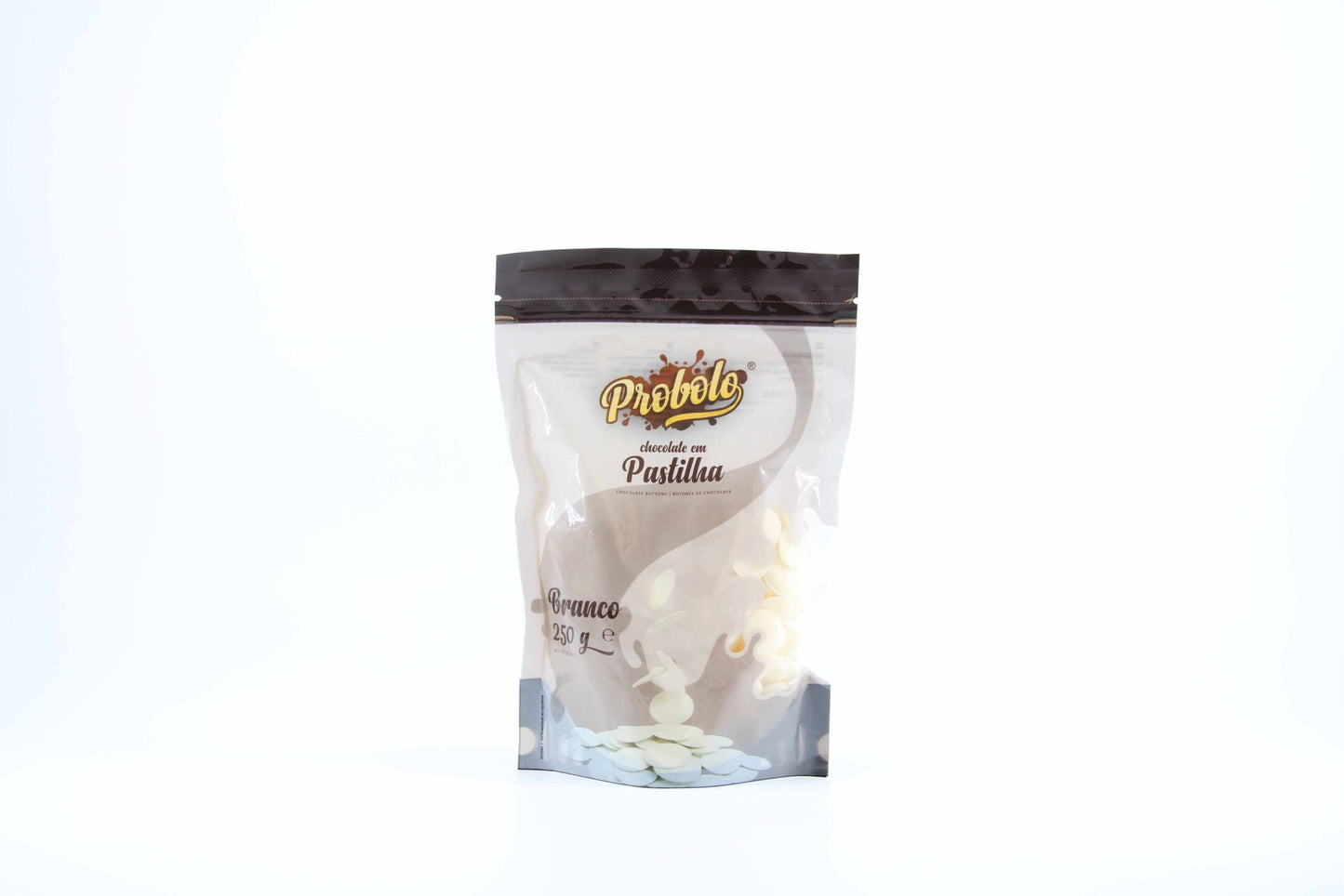 Sucedâneo em Pastilha Chocolate Branco 250g- Probolo