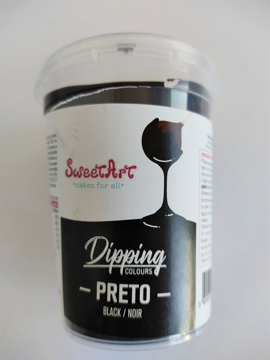 SweetArt Sucedâneo Dipping Preto 200g