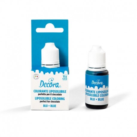 Corante Liquido para Chocolate Azul 15g - Decora