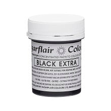 Corante em Gel Preto Extra 42g- Sugarflair