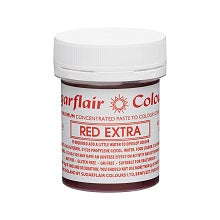 Corante em Gel Vermelho Extra 42g- Sugarflair