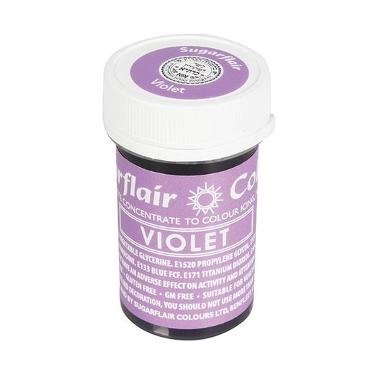 Corante em Gel Violeta (Violet) 25g - Sugarflair