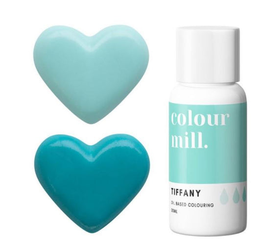 Corante gel lipossolúvel Azul Tiffany 20ML - Colour Mill