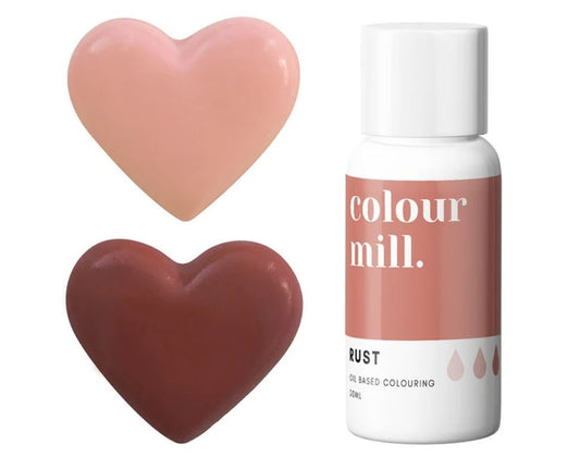 Corante gel lipossolúvel Ferrugem/Rust 20ML - Colour Mill