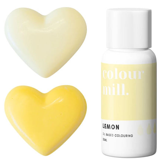 Corante gel lipossolúvel Amarelo Limão 20ML - Colour Mill