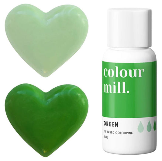 Corante gel lipossolúvel Verde 20ML - Colour Mill