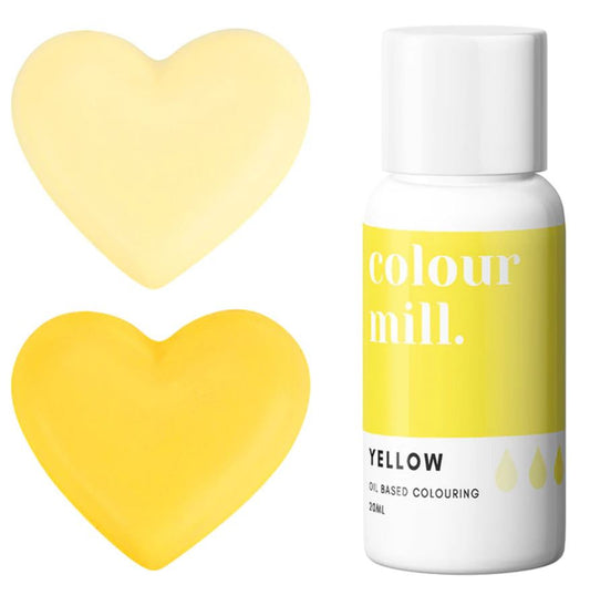 Corante gel lipossolúvel Amarelo 20ML - Colour Mill