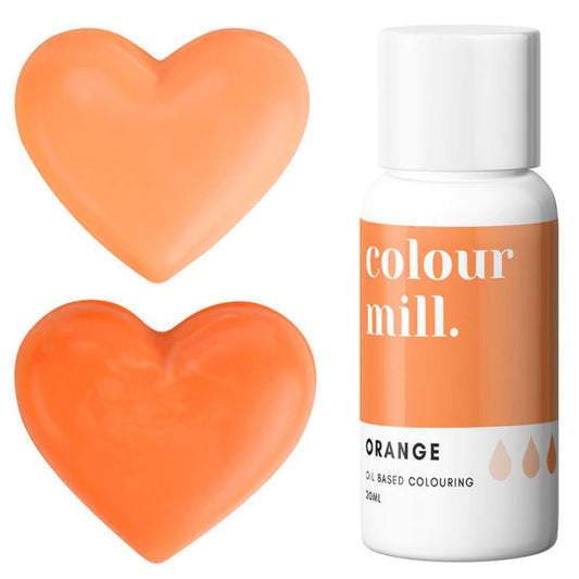 Corante gel lipossolúvel Laranja 20ML - Colour Mill