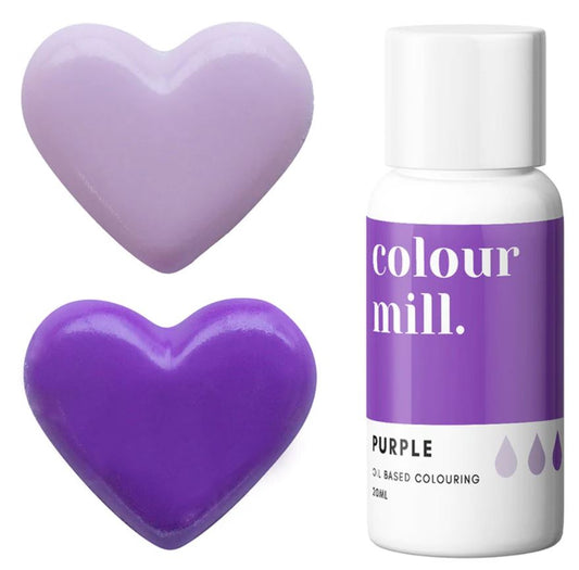 Corante gel lipossolúvel Roxo/Purple 20ML - Colour Mill