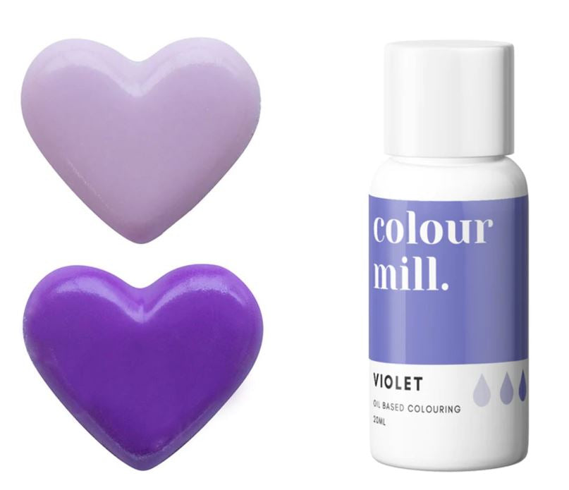 Corante gel lipossolúvel Violeta 20ML - Colour Mill