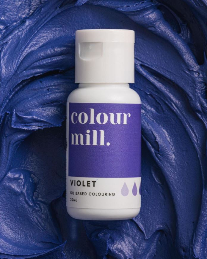 Corante gel lipossolúvel Violeta 20ML - Colour Mill