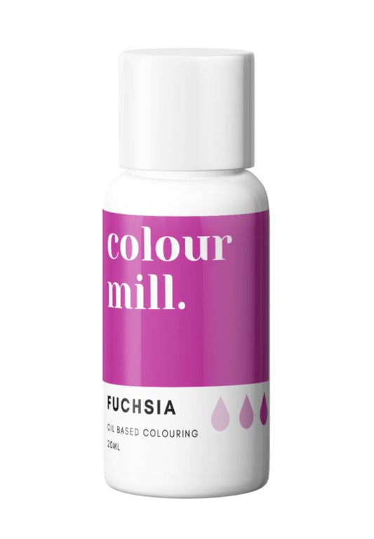 Corante gel lipossolúvel Fuchsia 20ML - Colour Mill