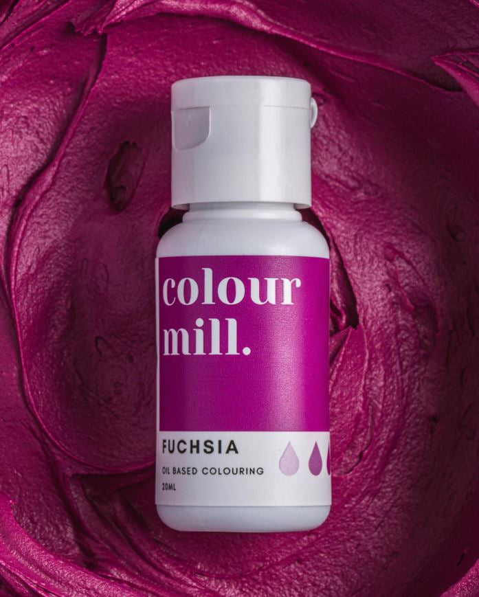 Corante gel lipossolúvel Fuchsia 20ML - Colour Mill