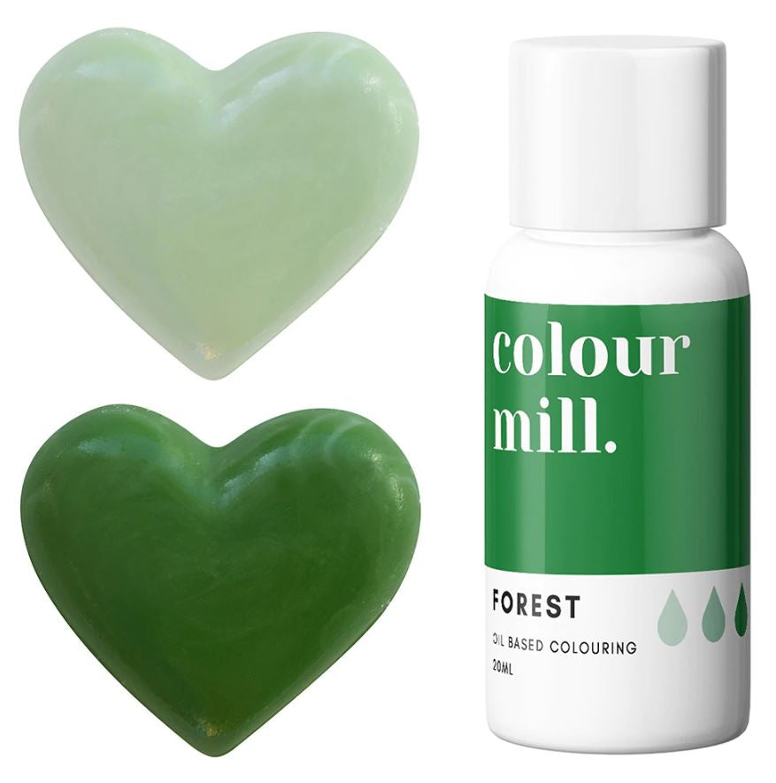 Corante gel lipossolúvel Verde Floresta 20ML - Colour Mill