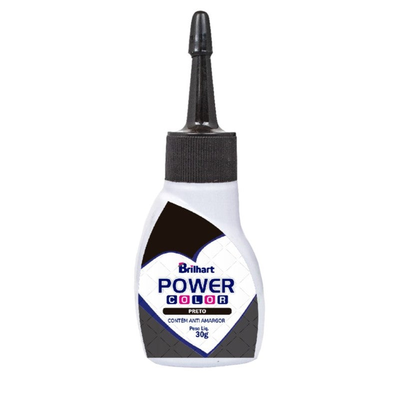 Corante em gel Power Color Preto 30g - Brilhart