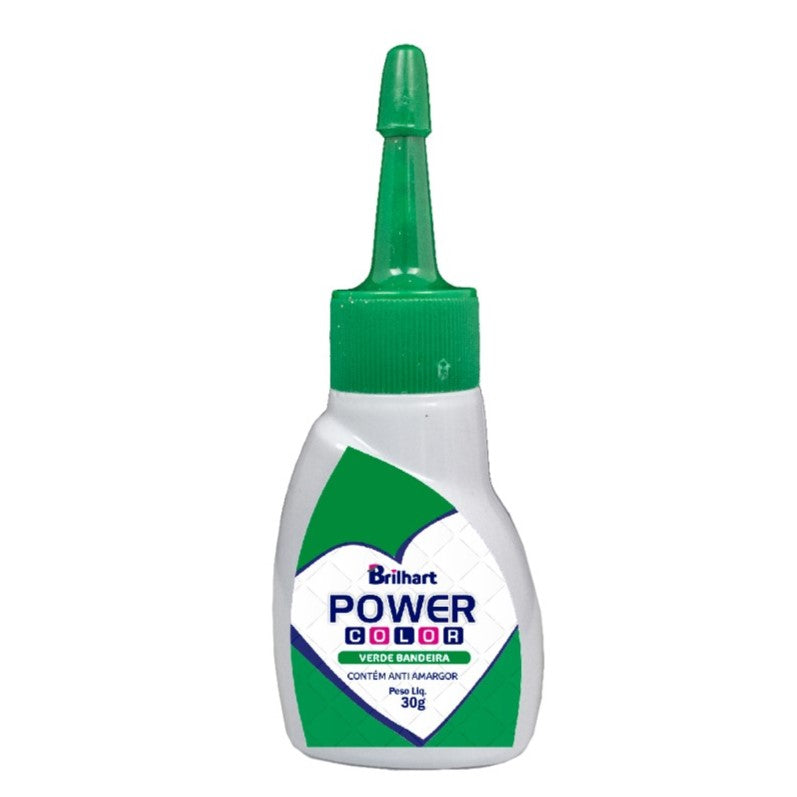 Corante em gel Power Color Verde Bandeira 30g- Brilhart