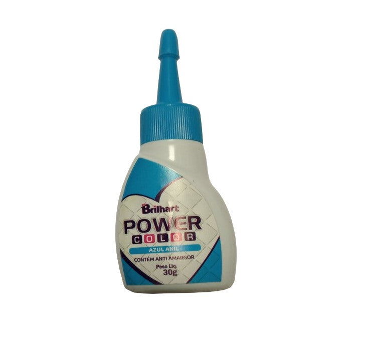 Corante em gel Power Color Azul Anil 30g- Brilhart