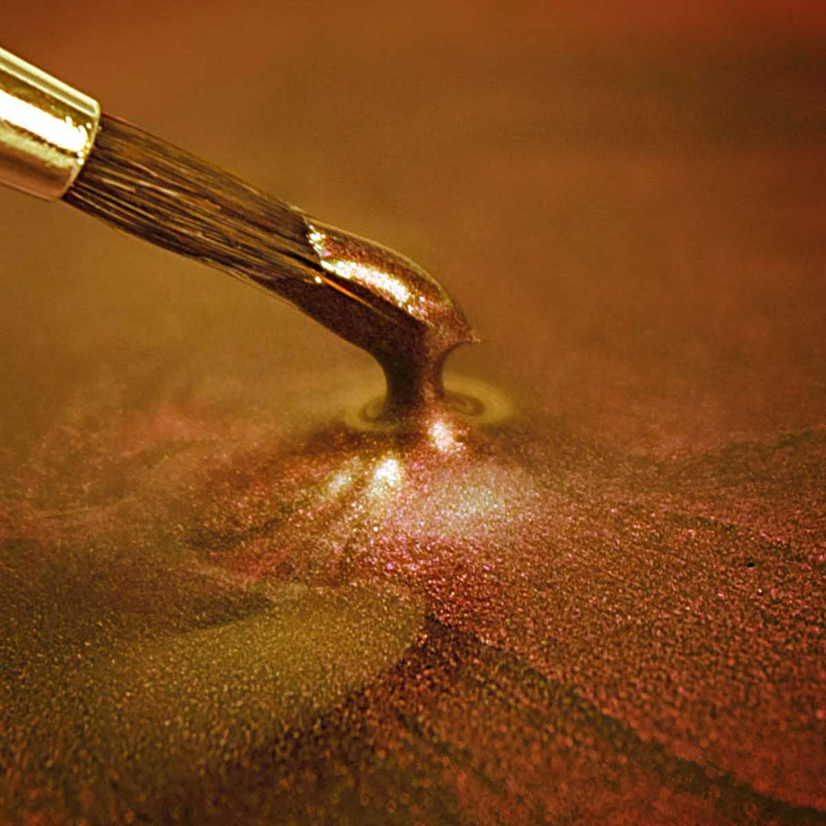 Tinta Metálica Comestível Dourado (Paint Gold) 24g - Rainbow Dust