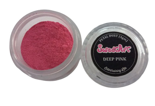 SweetArt Pó Comestível Pétalas Rosa Intenso (Deep Pink) 4g