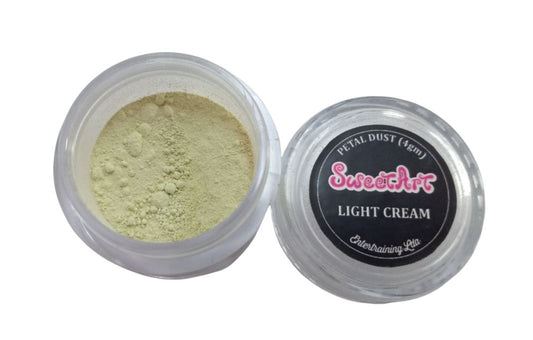 SweetArt Pó Comestível Pétalas Creme (Light Cream) 4g