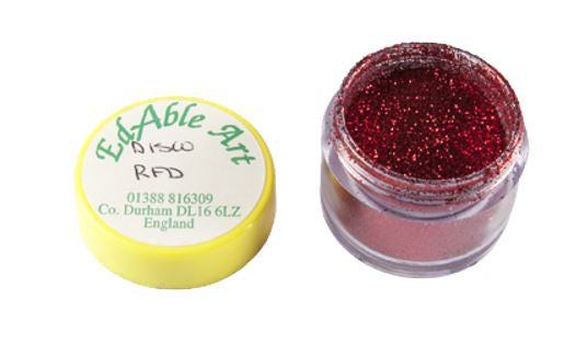 Purpurina Não Tóxica Vermelha (Disco Red)