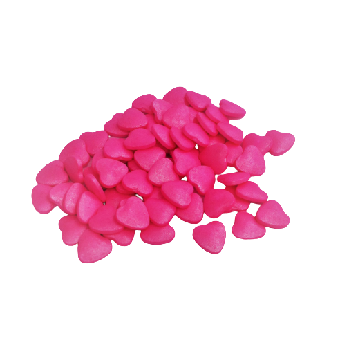 SweetArt Confetis Corações Rosa 75g