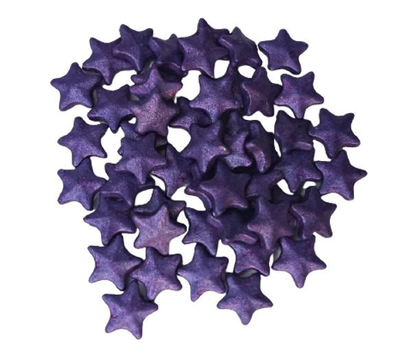 SweetArt Confetis Estrelas Roxas 10g