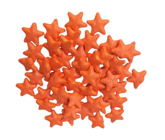 SweetArt Confetis Estrelas Laranjas 10g