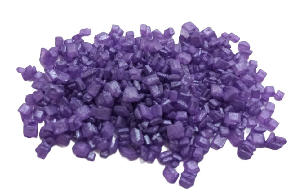 SweetArt Açúcar Cristal Brilhante Roxo 26g