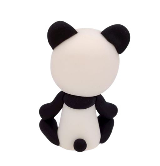 SweetArt Panda Decorativo em Pasta Açúcar 8 x 5 cm