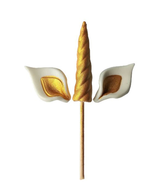 SweetArt Kit Unicórnio Cupcake em Pasta de Açúcar - Conj 6