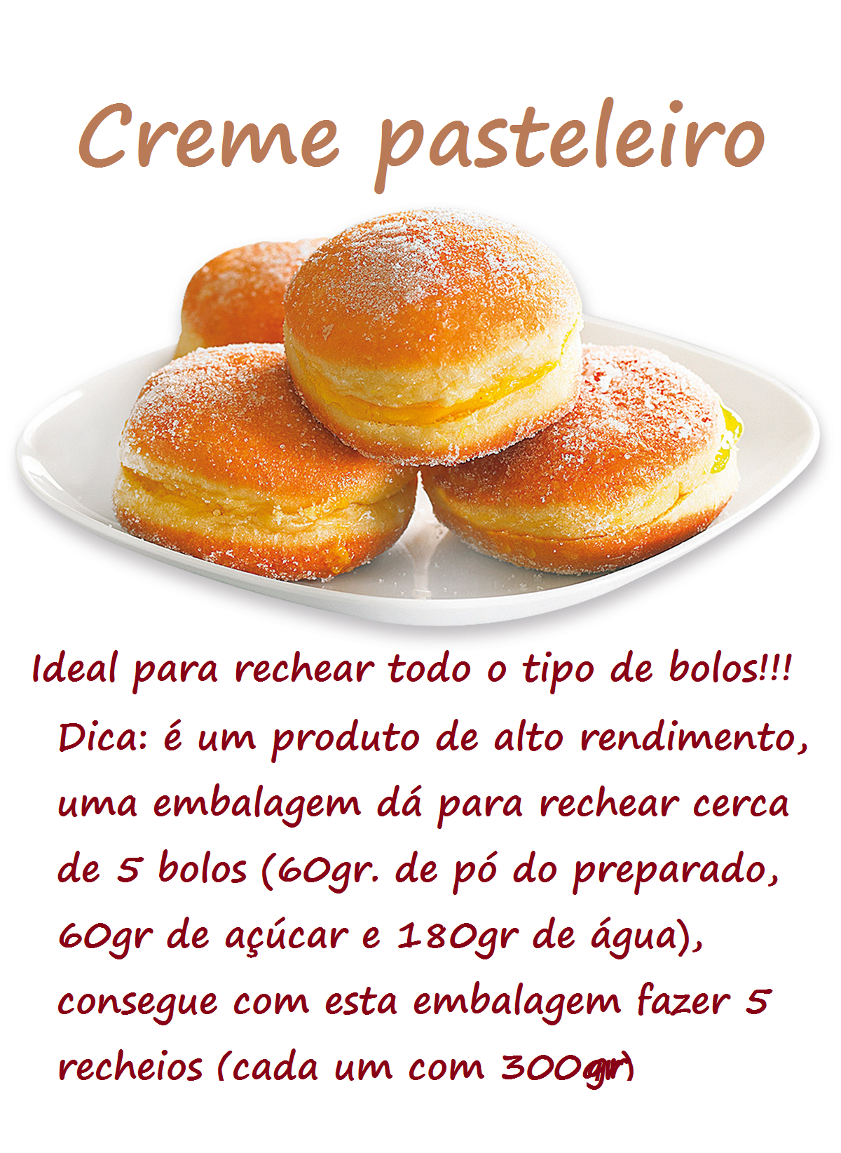 SweetArt  Creme Pasteleiro Português 300g