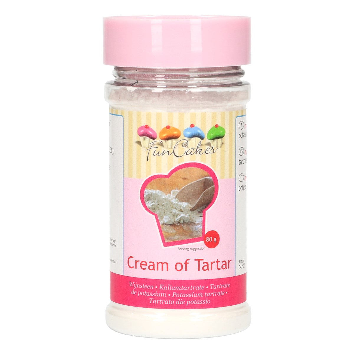 Cremor Tártaro 80gr - Funcakes