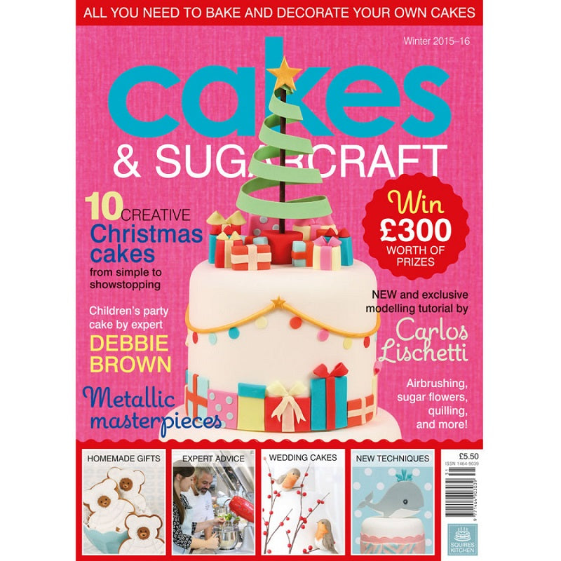 Revista Cakes and Sugarcraft da Squires Kitchen nº131