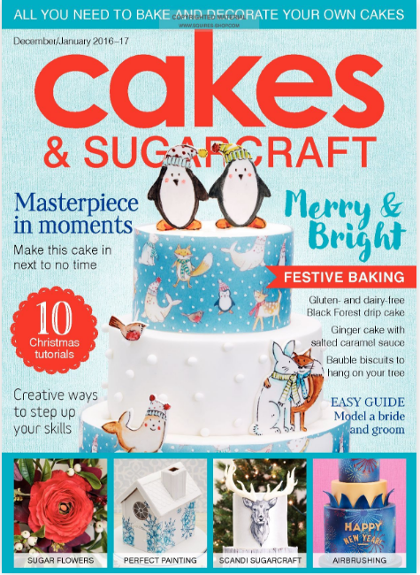 Revista Cakes and Sugarcraft da Squires Kitchen nº137