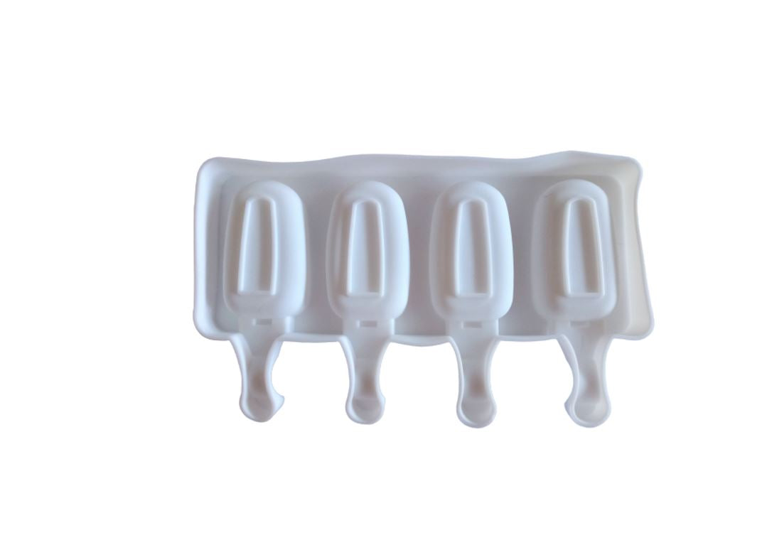 SweetArt Forma Silicone Mini Gelados 4 cavidades