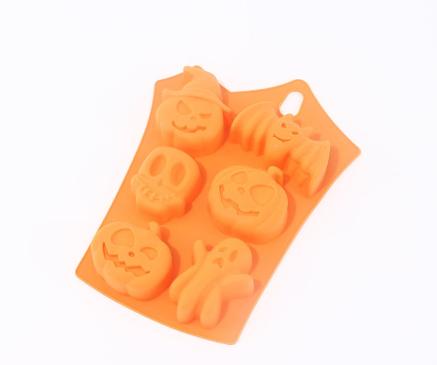 SweetArt Forma Silicone Halloween 6 cavidades