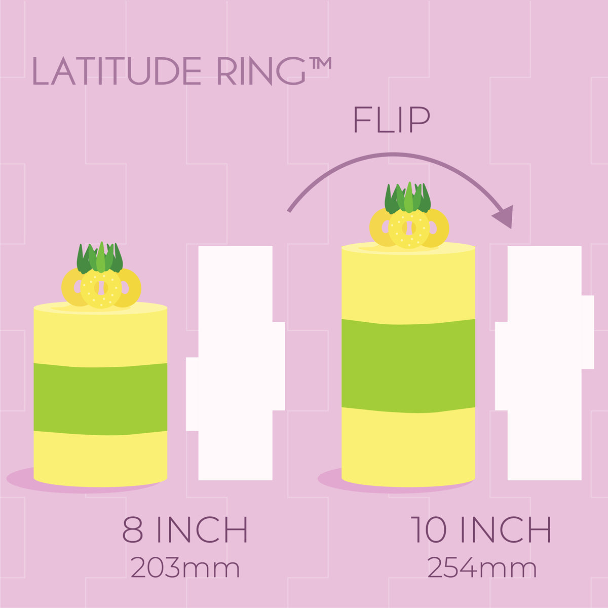 Espátula Alta "Fault Cake"  Grande - PME