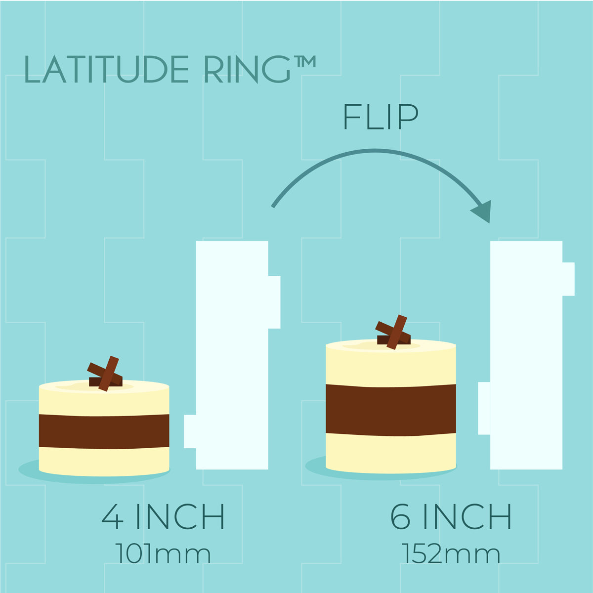 Espátula Alta "Fault Cake"  Pequena - PME