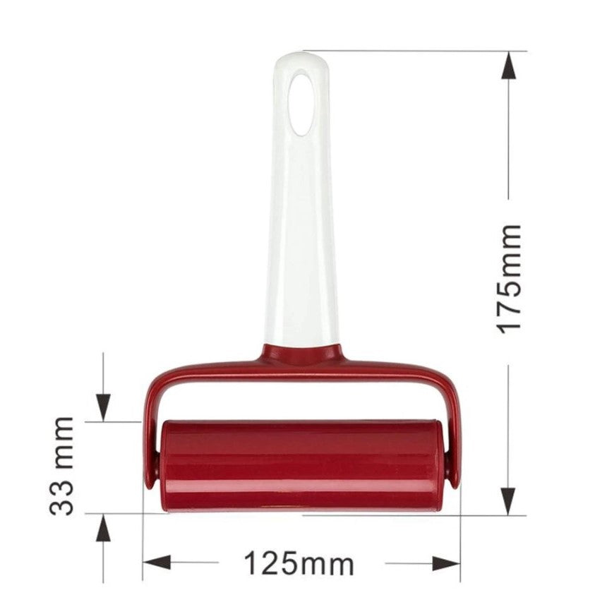 Rolo estender massa com pega 10cm