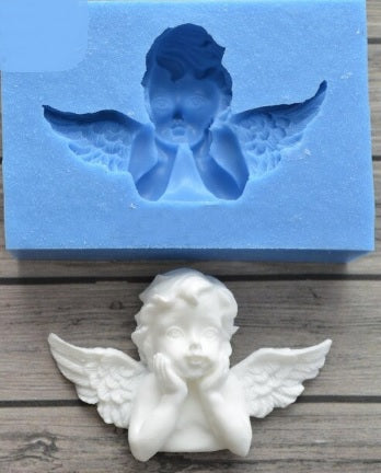 SweetArt Molde silicone Anjo 5x3cm