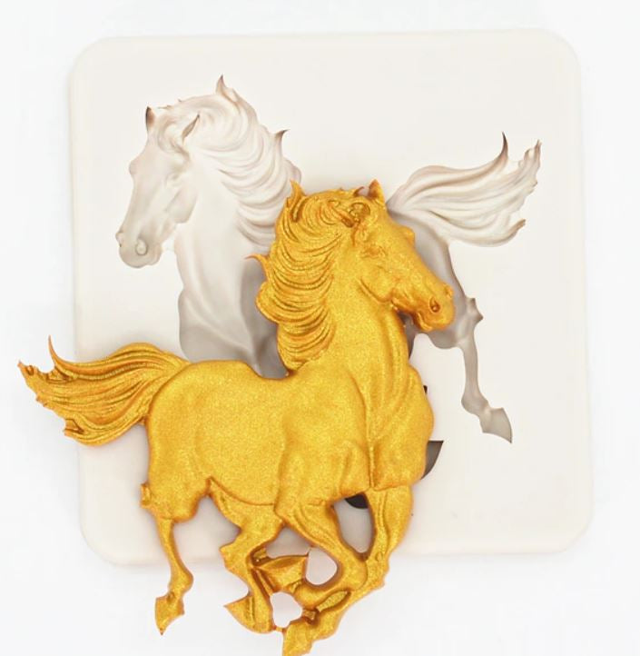 SweetArt Molde Silicone Cavalo