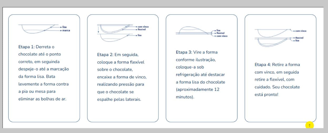 Molde Chocolate Especial 3 partes- Trufa Coração Lapidado 18g
