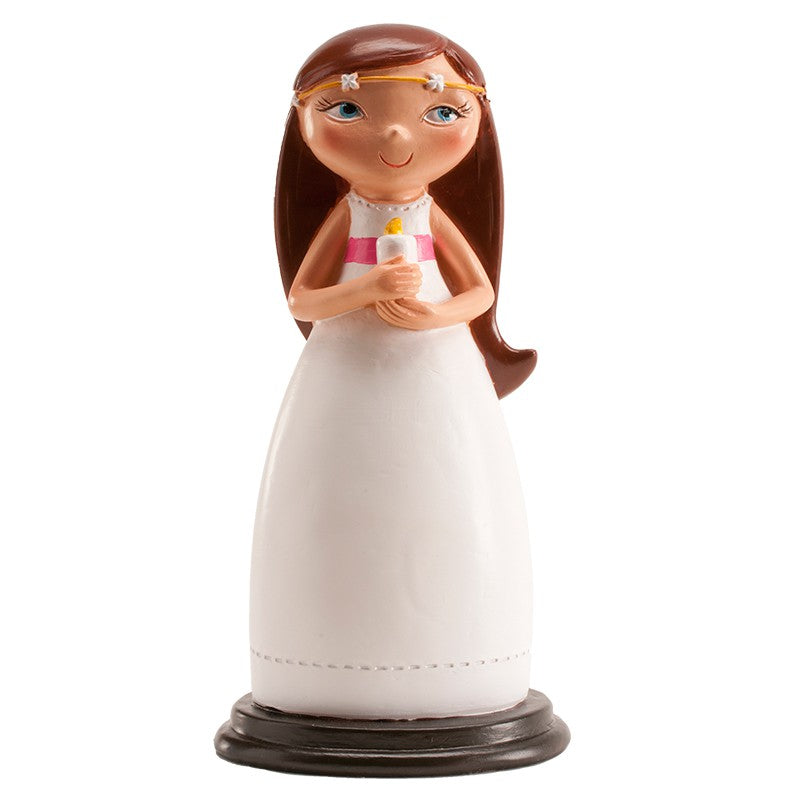 Boneco 1ª comunhão menina - 13cm