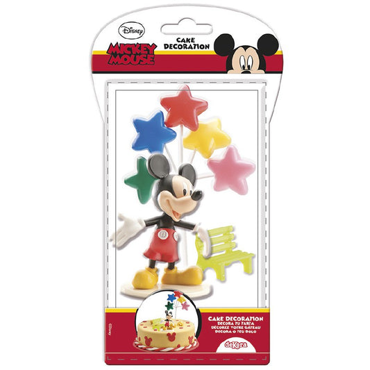 Boneco Mickey - Kit 3 Peças - Dekora